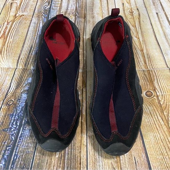 Nine West Frances Black Neoprene Slip On Reef Shoes Size 6.5 M - Picture 2 of 5